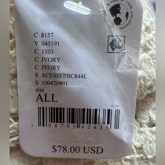 FREE PEOPLE Off The Coast Crochet Layer CARDIGAN - Picture 7 of 9